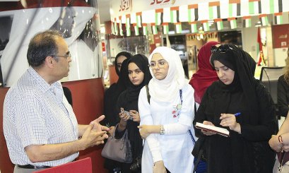 Students Delegation from AAU visit “Al Etihad”
