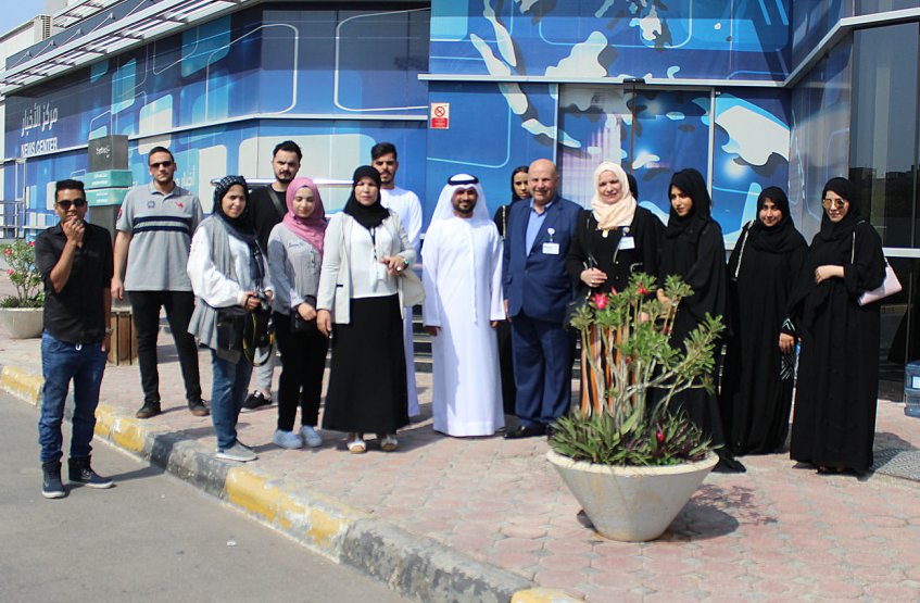زيارة طلابية إلى أبوظبي للإعلام