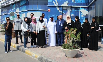 Media Students visit Abu Dhabi Media