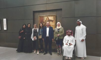 AAU Students visit Louvre Abu Dhabi