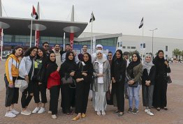 Student's Visit to Dubai Airshow