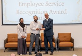 Employee Service Recognition Ceremony 2025